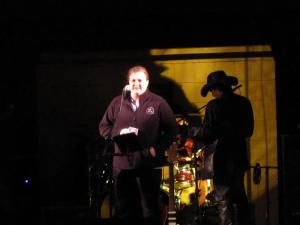 Ashley Friend, Special Events & Volunteer Coordinator making some announcements