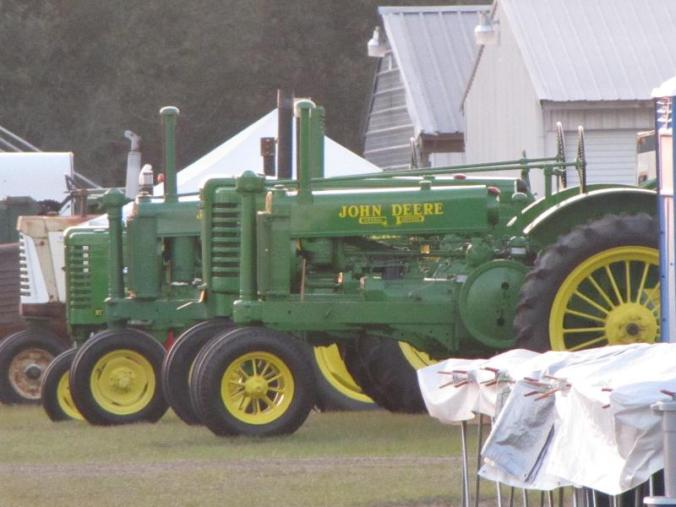 Going to see a lot of John Deere vintage tractors this week