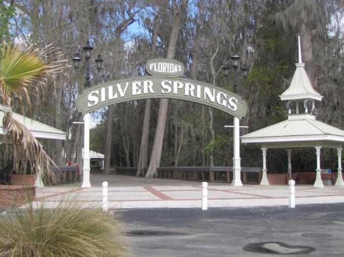 The entrance from the parking lot