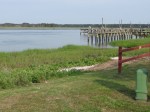 Fishing piers at the park