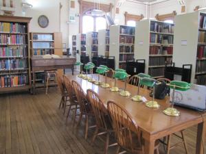 Willard Library reading room